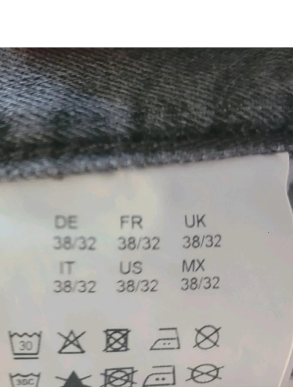 Hugo Boss Jeans Straight Leg Men's 38x32 Gray Jeans